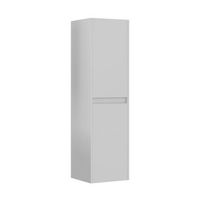 armario de bano  - 40 x 27 x 138 cm - blanco mate