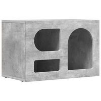 mueble de tv elst 60 x 35 x 40 cm gris concreto vidaxl