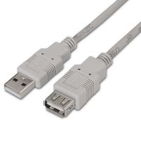 aisens cable extension usb 20 tipo a machohembra 1m beige