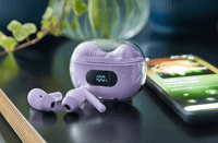 intenso  buds plus auriculares tws ancenc  lila
