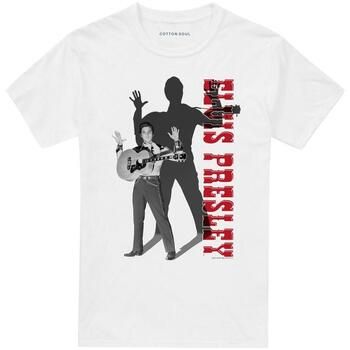 Elvis Presley Camiseta Look No Hands para mujer