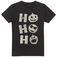 nightmare before christmas camiseta ho ho ho para nina