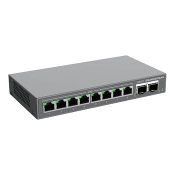 Switch Grandstream GWN7721 8 puertos 2.5G y 2 SFP+ 10G gestión avanzada