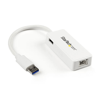 adaptador blanco red usb 30