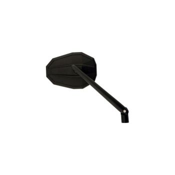 Espejo retrovisor reversible Recto negro