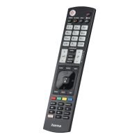 mando a distancia hama 00221061 para tv lg ir inalambrico 52 botones plastico reciclado 10 m