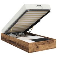 estructura de cama ottoman madera vieja 755 x 190 cm vidaxl