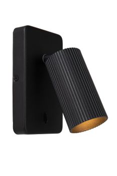 Lámpara de cabecera de aluminio 1xgu10 (mr16), negro