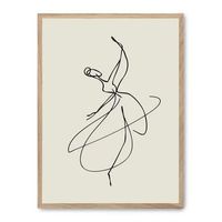cuadro woman line art xvi