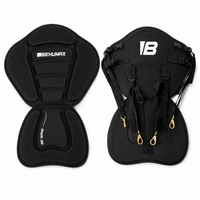 behumax - asiento de kayak be wave para tabla de paddle surf con respaldo acolchado y soporte lumbar