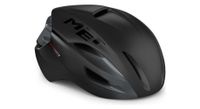 met manta mips aero casco negro mate brillante