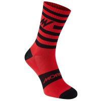 morvelo series stripe red socks - sm
