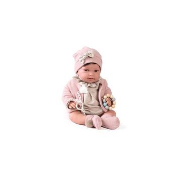 Muñeca Recién Nacida Pipa 42 Cm Con Mordedor