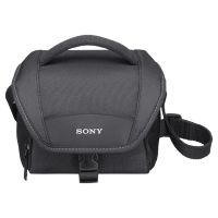 sony lcsu11 bolsa para camara negra