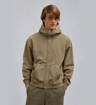 Ten c para hombre. 26WTCUF02009 Chaqueta Gekko marrón (M), Casual, Algodón