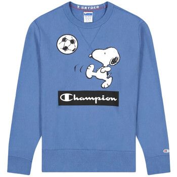 Champion Jersey By Todd Snyder Felpa Snoopy Peanuts Blu 217798 para mujer
