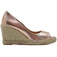 narf alpargatas peep toe f 3508 metalizado rose para mujer