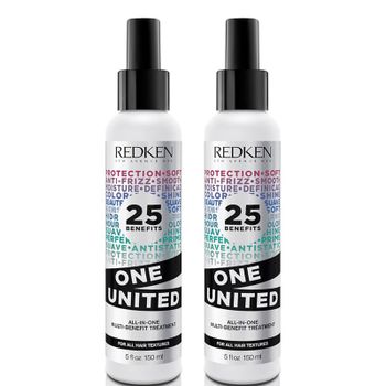 Dúo de tratamientos multibeneficios One United de Redken (2 x 150 ml)