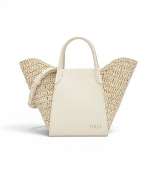 TOUS para mujer. 2002438901 Bolso Capazo Tulip Rafia beige (OSFA), Casual