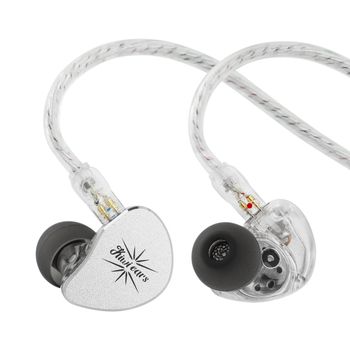 Auriculares Intrauditivos Linsoul Kiwi Ears Belle de 10 mm con Controlador Dinámico DLC, Auriculares HiFi con Precisión Técnica y Estuche de Uso Recomendado