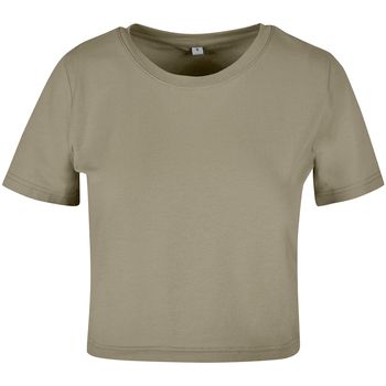 Build Your Brand Camiseta manga larga RW8891 para mujer