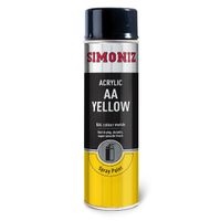 aa van yellow spray paint 500ml