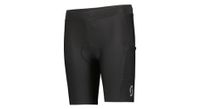 culotte corto con tirantes scott junior negro gris