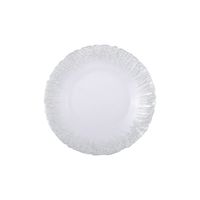 plato de postre flash plateado 21cm - lote de 6