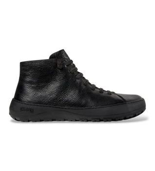 Camper para hombre. K300541-001 Botines de piel Peu Serra negro (43), Plano, Cordones, Casual