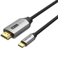 cable conversor hdmi 20 4k vention crbbf usb-c macho a hdmi macho 1m negro