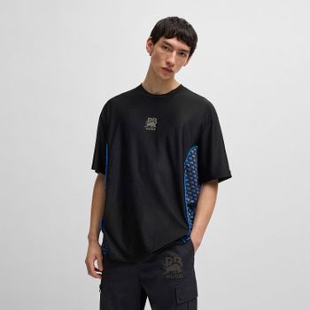 Hugo Red Camiseta Negra 50545110-001