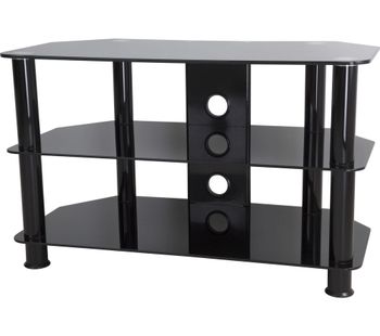 AVF SDC800CMBB 800 mm TV Stand - Black, Black