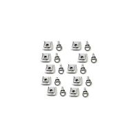 cierre rapido carenado anillo elastico 14mm kit 10pc