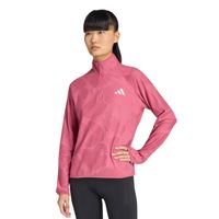 adidas adi365 climawarm  camiseta de running mujeres - rojo vino