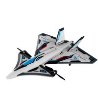 kfplan z68 envergadura 303 mm 24 ghz 6ch motor brushless dual vuelo vertical epp rc avion de control remoto de ala fija