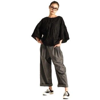 Wendy Trendy Blusa Top 221624 - Black para mujer