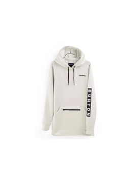 Sudadera Burton Oak Long Pullover Hoodie Blanco