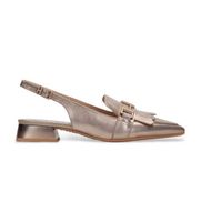 hispanitas para mujer hv253817 zapatos de piel dali bronce 36 1 a 3cm hebilla casual