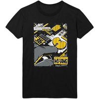 wu-tang clan camiseta manga larga invincible para hombre