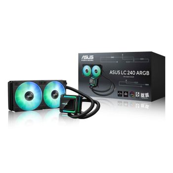Refrigeración líquida ASUS LC 240 ARGB 240 mm 2 ventiladores LED multicolor