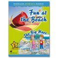 macmillan children s readers: fun at the beach level 2