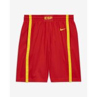 short de baloncesto seleccion espanola primera equipacion nike limited rojo