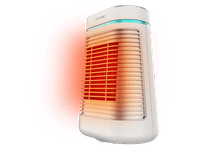 calefactor - cecotec readywarm 1550 max ceramic rotate white 1500 w 3 modos 15 m oscilante termostato regulable ligero white