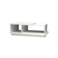 mesa de centro blanco dn 115x41cm