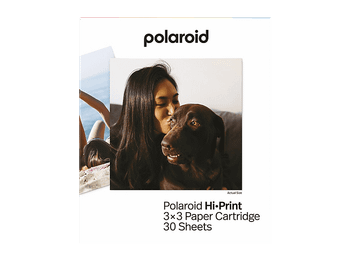 Papel fotográfico - Polaroid Cartucho de papel Hi-Print 3x3, 30 hojas