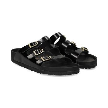 Birkenstock Sandalias Planas Mujer - Negro Talla 40n