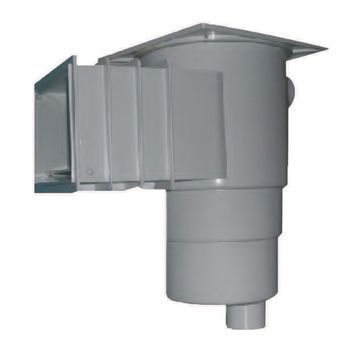 Skimmer Standard De Plástico Uv. Tapa Cuadrada. Rosca Interna 1 1/2