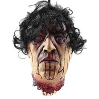 decapitacion de utileria colgante de cabeza de halloween partes de cadaver ensangrentadas colgante de terror decoracion para fiestas de halloween decoracion para casas embrujadas