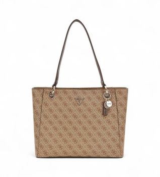 Guess para mujer. HWBG9672250 Bolso Noelle marrón (OSFA), Casual, Poliuretano