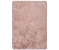 alfombra lavable de pelo alto en maquillaje alpaca 200x290 cm - atticgo